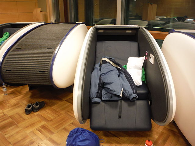 School Napping Pods Help Reduce Stress