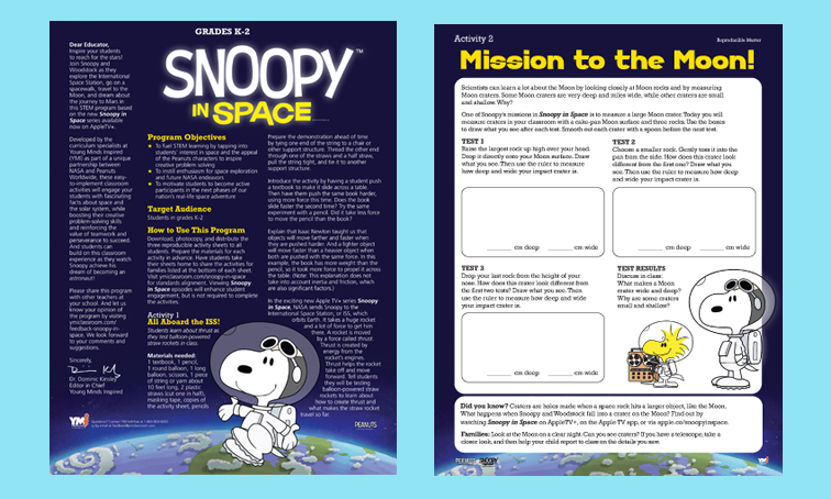 Snoopy in Space