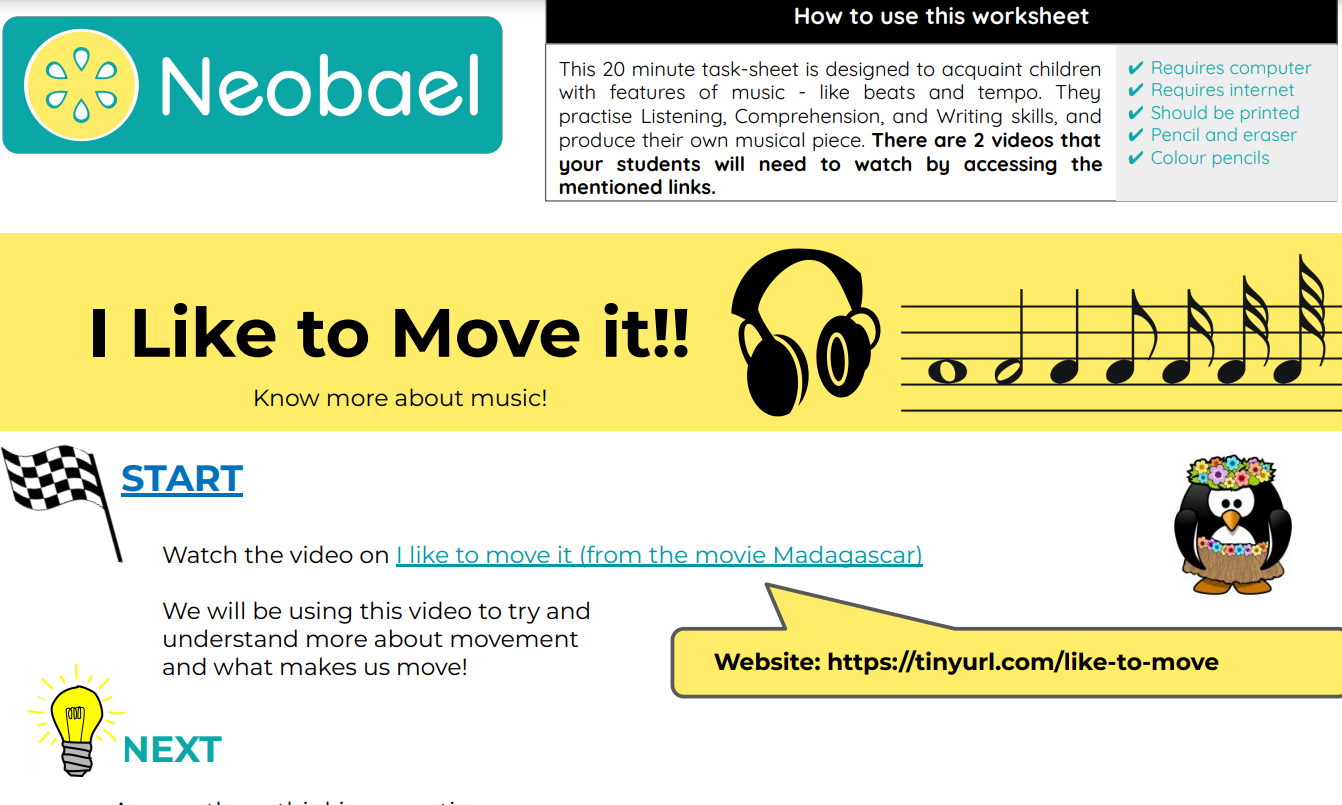 I Like To Move it