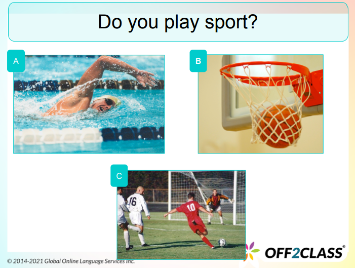 A Vocabulary ESL Lesson Plan On Sports And Leisure