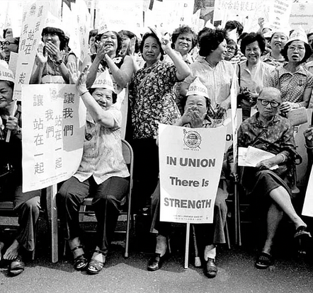 Workers strike