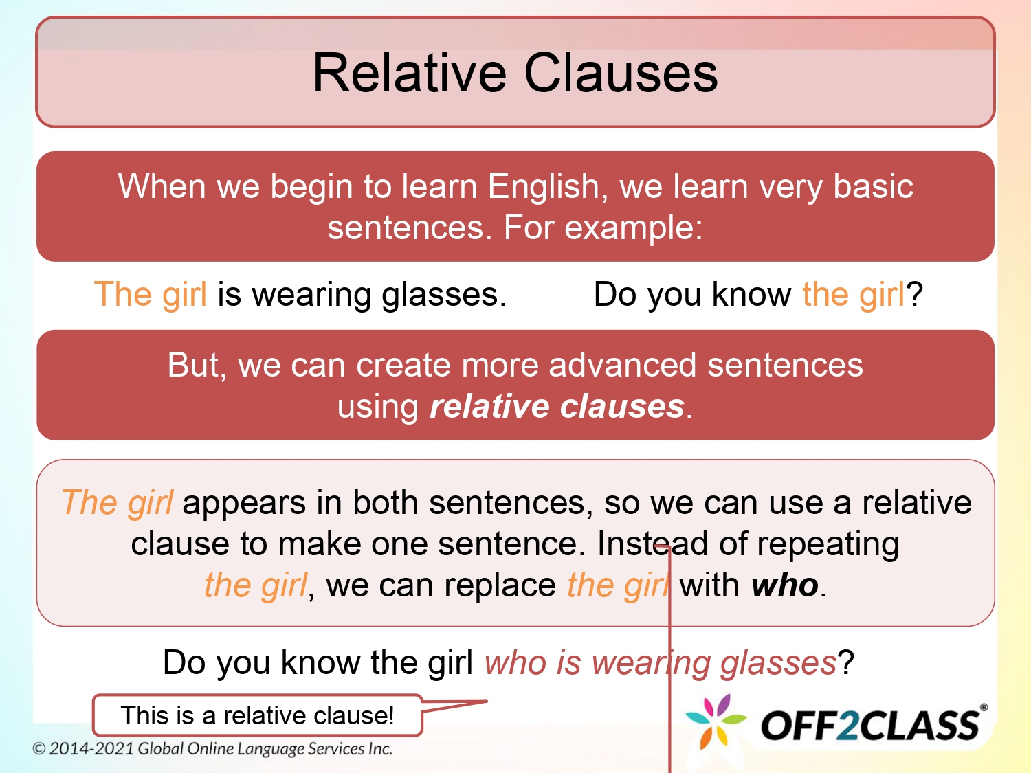 How To Teach Relative Clauses: An ESL Lesson Plan
