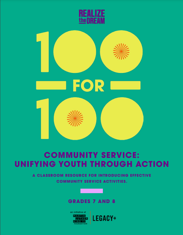 Community Service: Unifying Youth Through Action (Grades 7-8)