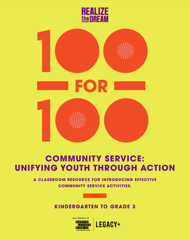 Community Service: Unifying Youth Through Action (Grades K-3)