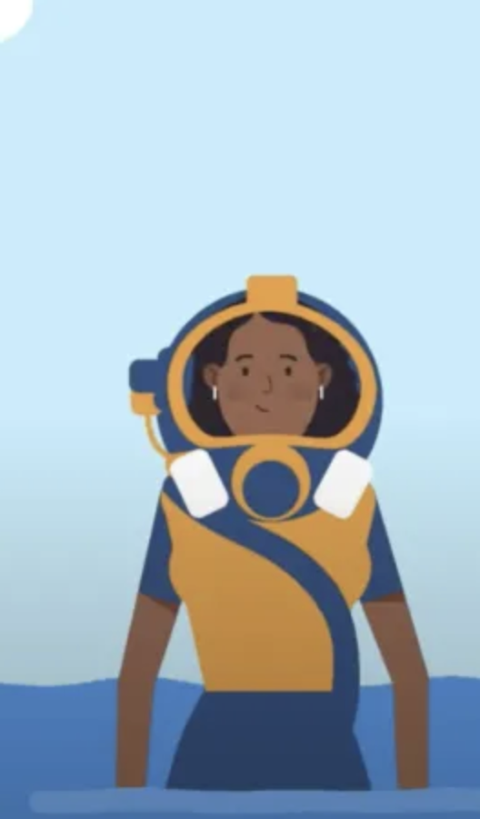 Scuba diving