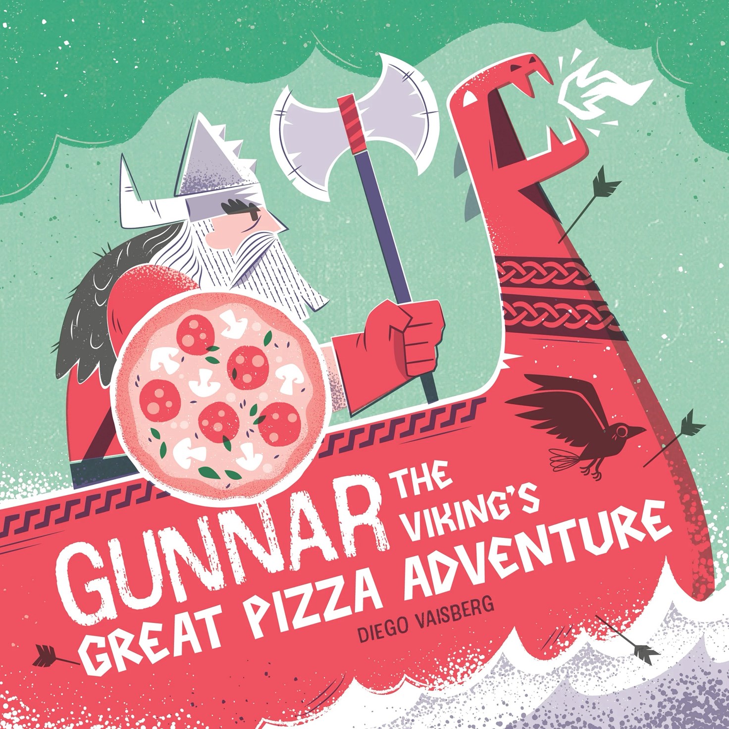 Gunnar the Viking's Great Pizza Adventure by Diego Vaisberg Activity Kit