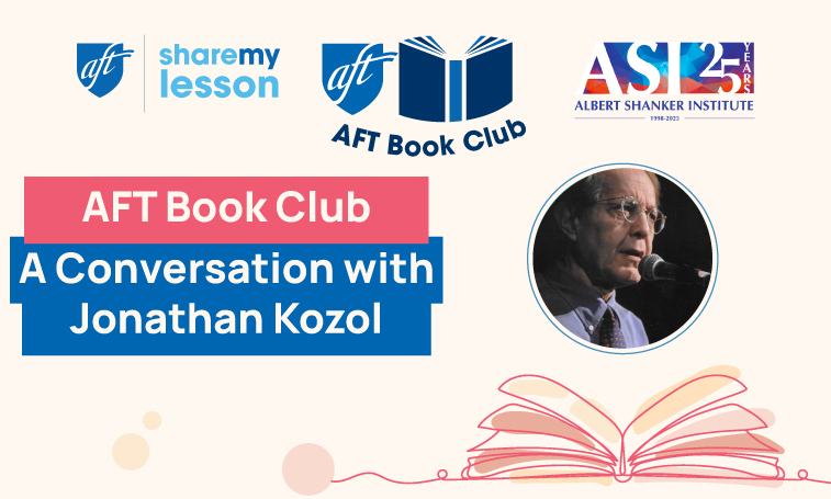 AFT Book Club: A Conversation with Jonathan Kozol