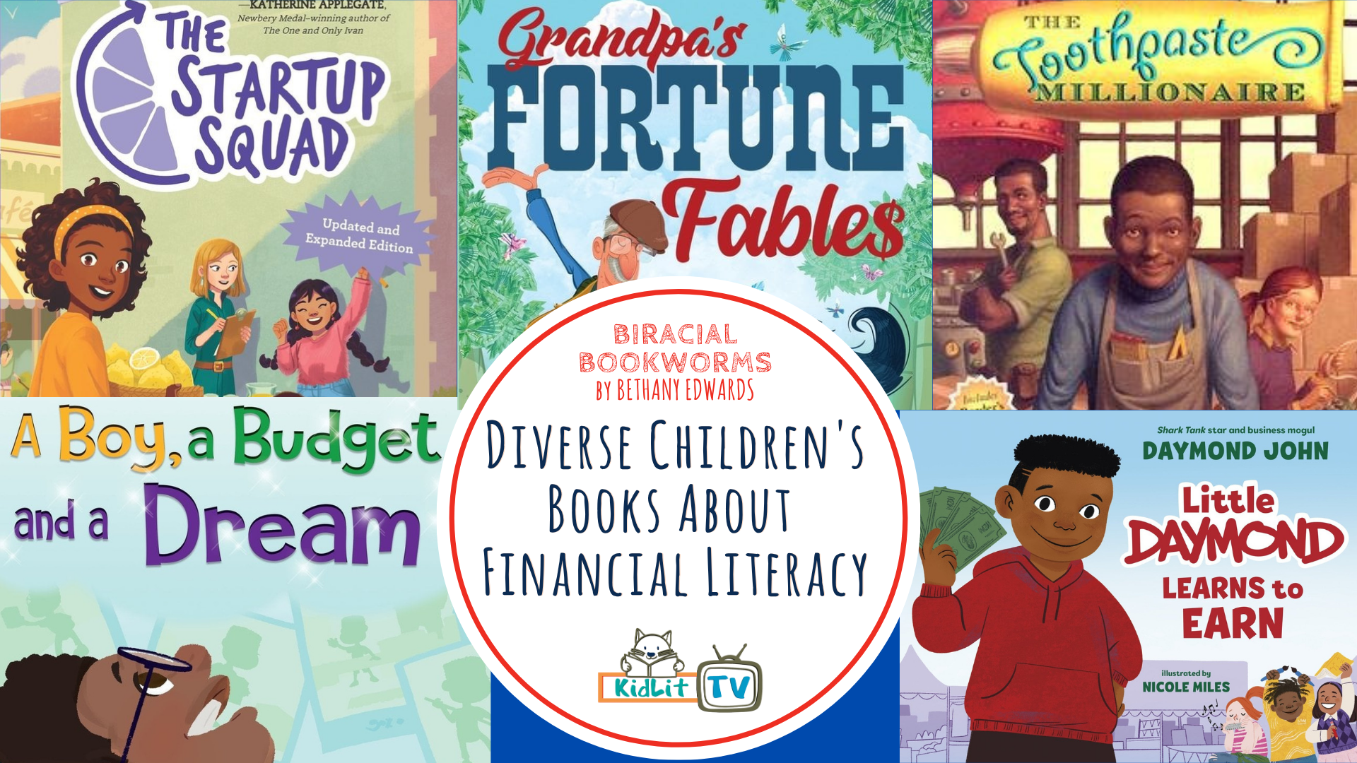 Diverse Children’s Books About Financial Literacy