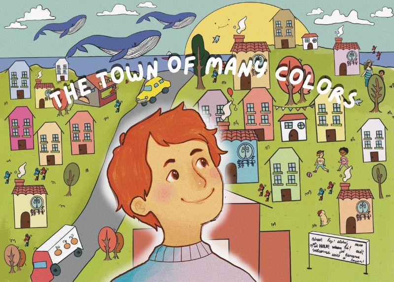 The Town of Many Colors: A Children's Book About Solidarity