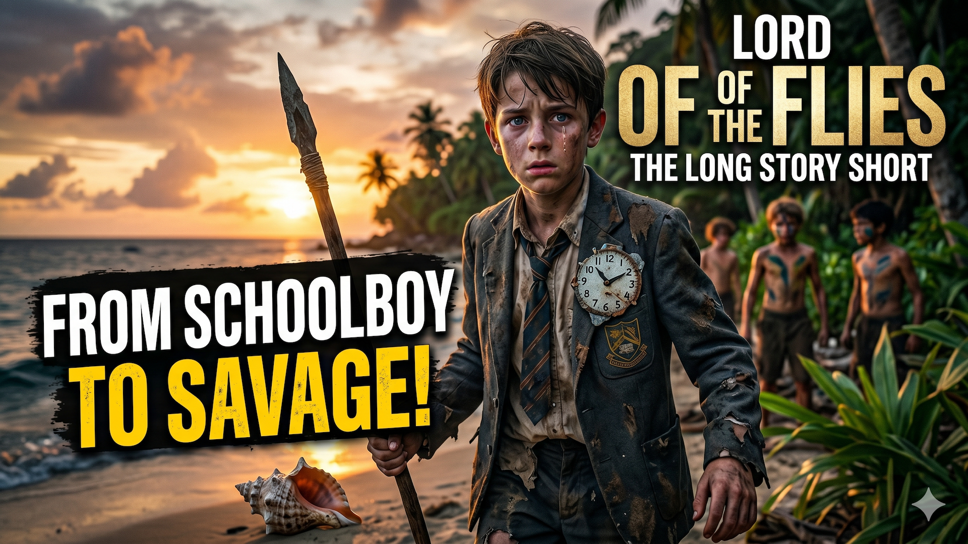 Lord of the Flies by William Golding: Video Analysis & AP Literature Study Guide
