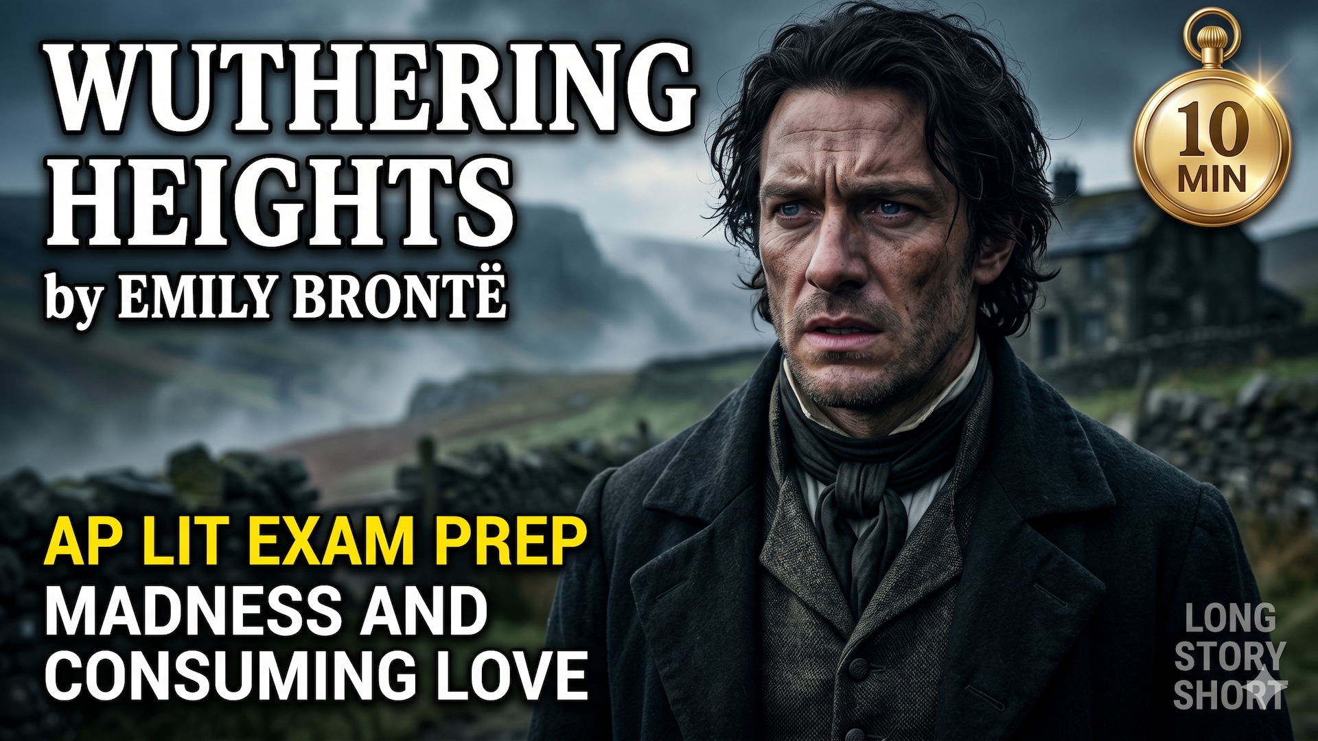 Wuthering Heights by Emily Brontë | Video Lesson, Worksheet AP Literature