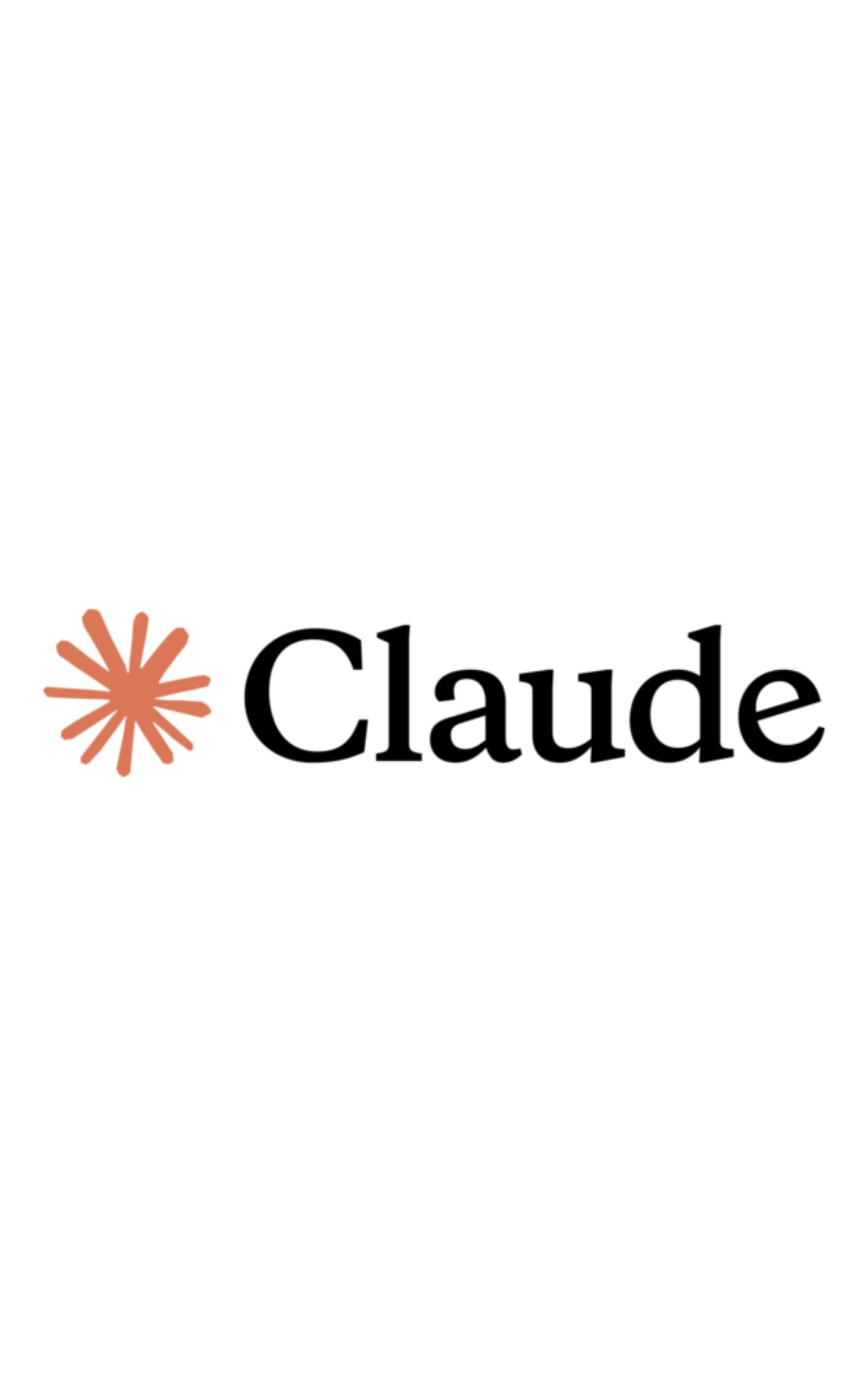 The orange Claude logo