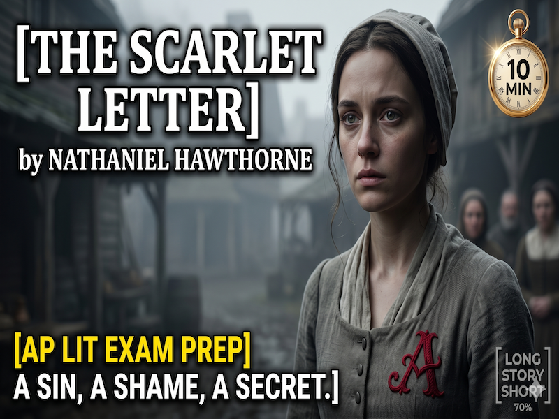 The Scarlet Letter by Nathaniel Hawthorne | Video Lesson, Worksheet
