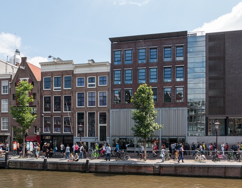 Anne Frank House in Amsterdam - The center of the author's view on choices.