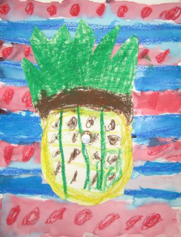 Describe and Draw a Pineapple