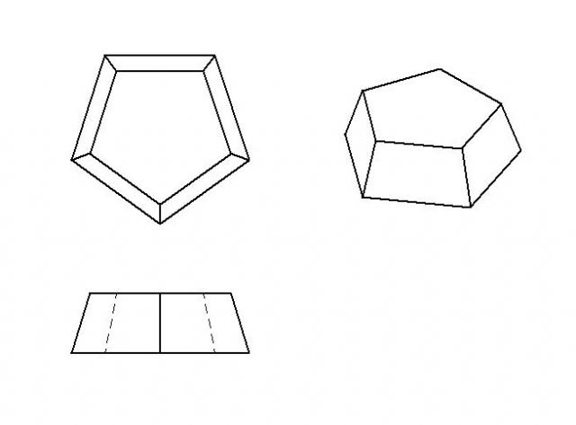 CNC Plasma cutter Pentagon pyramid Base project