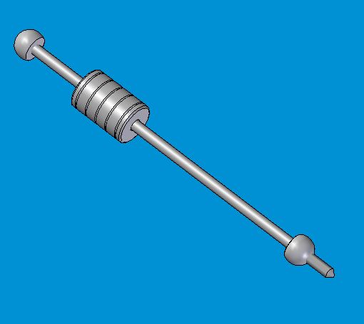 Machine Shop Project Slide Hammer Center Punch Assembly
