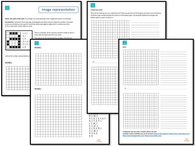 Hour of Code Task - Image Representation by computers